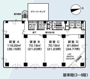 図面1(基準階) 図面1(基準階)